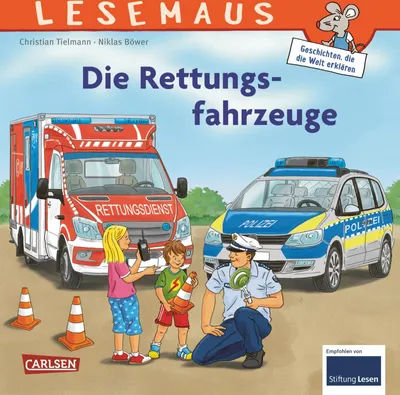 Produktbild von LESEMAUS 158: Die Rettungsfahrzeuge