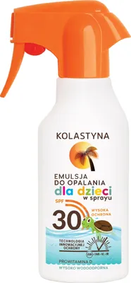 Zdjęcie produktu dla Kolastyna Opalanie Emulsja do opalania dla dzieci SPF30 spray 200ml