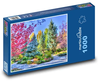 Obrázek produktu pro Puzzle 1000 Podzim čaruje v lese - martinpuzzle