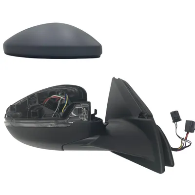 Obrázek produktu pro BILMAX Náhrada pravého vnějšího zpětného zrcátka pro Opel Corsa F,Corsa-e | Peugeot 208,e-208 2019-2024 Elektricky nastavitelné, elektricky sklopné, blinkry