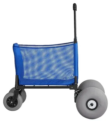 Image de Chariot de transport, pour charges lourdes, réglable en hauteur, couleur noire