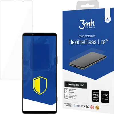 Image de 3mk Verre d'écran hybride FlexibleGlass Lite pour Sony Xperia 1 V 0,16mm 6H