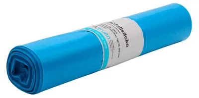Produktbild von Altruan Müllsack 120 Liter Typ 70, 12070 Premium, 25 Müllbeutel, blau