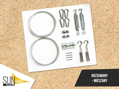 Zdjęcie produktu dla Żagle rozsuwane zestaw MIESZANY