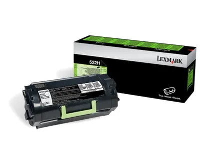 Zdjęcie produktu dla Lexmark 522H, 25000 stron(y), Czarny, 1 szt.