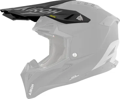 Zdjęcie produktu dla Daszek do kasku Airoh Aviator 3 w kolorze czarnym matowym przetłumaczony