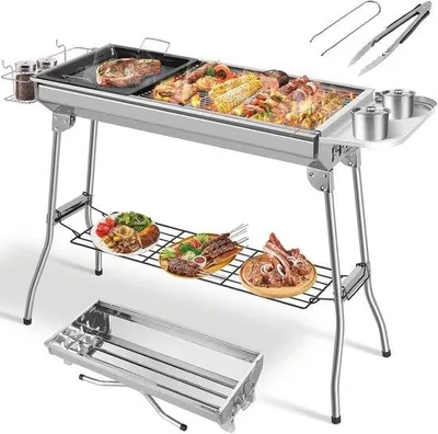Produktbild von Kompakte Holzkohlengrill für Garten und Camping