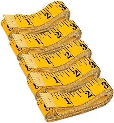 Produktbild von Famanu Maßband Set 5 Stück - 300 cm, flexibel und langlebig