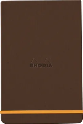 Produktbild von Rhodia Webnotepad A5 96Bl lin BRONZE