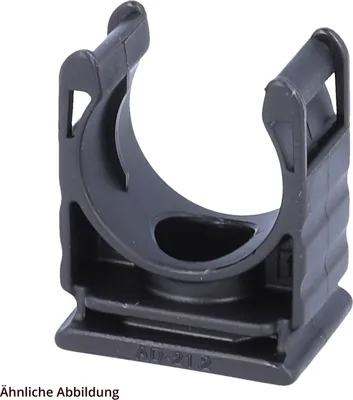 Produktbild von FLEXA Schlauchhalter AD10,0 RQH-AD10SW Kunststoff schwarz