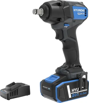 Produktbild von HYUNDAI Akku-Schlagschrauber IW20X-350-4A1 (20V, bürstenloser Motor, 350 Nm, 1 x 4.0 Ah Akku, Ladegerät)