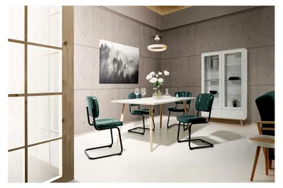 Produktbild von Esstisch Weiß Küchentisch Speisetisch II 160x75x90 cm (BxHxT)