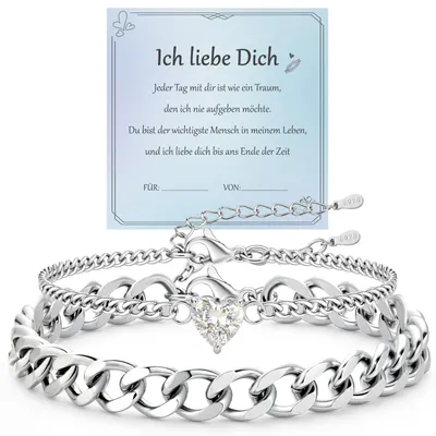 Produktbild von J.Fée Partner Armbänder Armband Damen Silber 925 Verstellbar, Silber+Silber