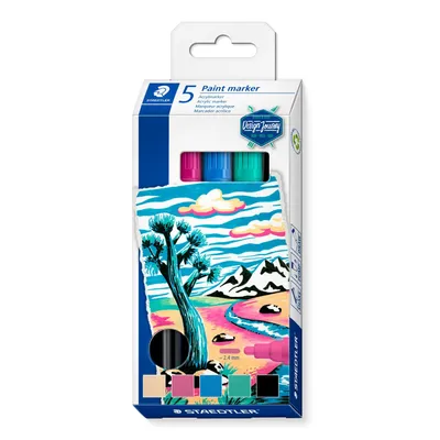 Produktbild von Staedtler Lumocolor paint marker 349, 5 Stück(e)