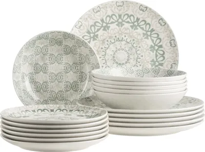 Produktbild von Teller Set, Porzellan Teller Set, Porzellan Ornea Mäser