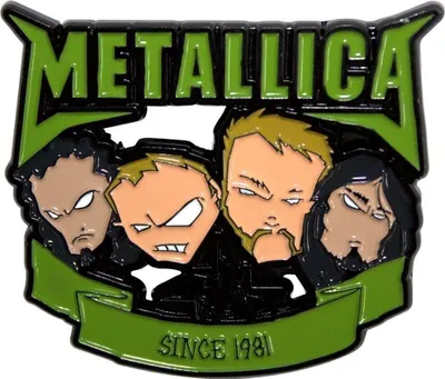 Obrázok produktu pre Metallica Since 1981 Heads Odznak 50 mm