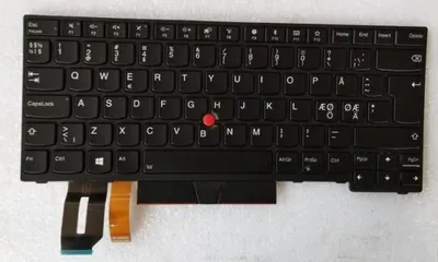 Zdjęcie produktu dla Lenovo 01YP319, Klawiatura, Skandynawia, Lenovo, Thinkpad T480s/E480/L480