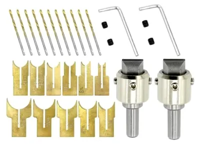 Produktbild von Set mit 6–25 mm Perlenbohrern aus Hartmetall für die Holzbearbeitung