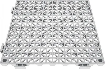Produktbild von Famanu Bodenfliesen 50 Stück - 30x30 cm, graue Klickfliesen für Innen und Außen