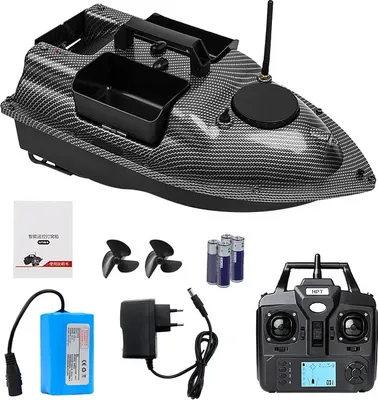 Produktbild von GPS Angelköderboot, 12000mAh Batterie, Fernbedienung, EU 5200mAh GPS