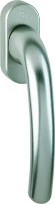 Produktbild von Hoppe Fenstergriff Tokyo Aluminium F9 VK-Länge 32mm Kunststoff-Rosette mit 10mm Nocken - 8106650