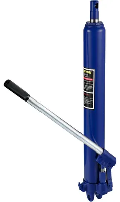 Zdjęcie produktu dla VEVOR Hydrauliczny podnośnik z długim ramieniem, udźwig 8 ton/17363 funtów, z pompą jednotłokową i podstawą widełkową, ręczny podnośnik koszowy z uchwytem, do dźwigów garażowych/sklepowych, podnośnik z napędem silnikowym, niebieski