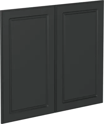 Produktbild von Küchenfront Vicco R-Line Anthrazit Landhaus 79.2 x 71.3 cm Möbelfront für den Spülenunterschrank, Model 37191