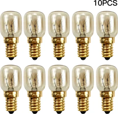 Produktbild von 10 x Philips 25 W SES E14 kleine Schraube Gap Pygmy Lampen > 300 °C Mikrowelle/Backofen spezifische Leuchtmittel Pack
