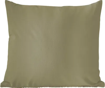 Produktbild von MuchoWow® Zierkissen Sofakissen Wohnzimmer Dekokissen 40x40 cm Grau - Warm - Herbst - Foto Kissen - Schlafzimmer Dekoration