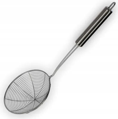 Produktbild von KADAX Küchensieb "Noale",  Schaumkelle, kleiner Durchschlag, Edelstahl-Sieb, Bildschirm 38cm
