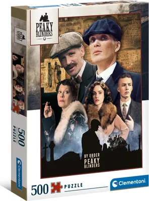 Produktbild von puzzle Peaky Blinders 34 cm Karton 500 Teile