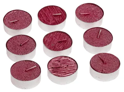 Produktbild von Kerzen Set mit Glitzer, 9-teilig