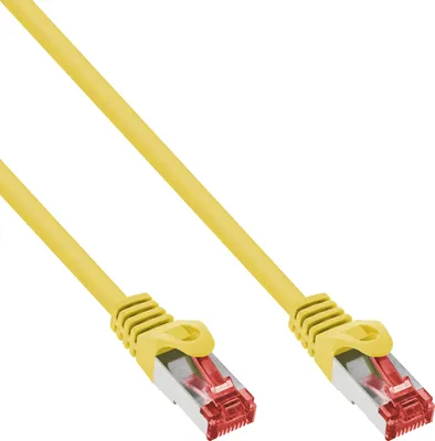 Produktbild von INLINE Patchkabel Cat.6 250MHz PVC CCA gelb 7,5m