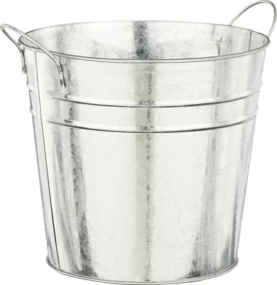 Produktbild von Mica Decorations Topf Joey Eisen Ø 18 x 16 cm grau