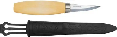 Produktbild von Morakniv Woodcarving Knife, Tranchiermesser, Kohlenstoffstahl, Holz, Holz, 230 mm, 69,5 g
