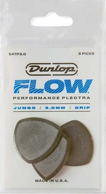 Produktbild von Dunlop FLOW Jumbo-Gitarrenplektrum 3,00 mm 547R300