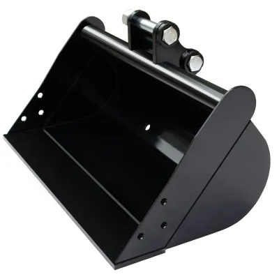 Immagine prodotto di Pala per miniescavatore - Pala piatta da 500 mm - Foro di diametro 25 mm - Distanza tra i fori 88 mm - Larghezza di montaggio 90 mm