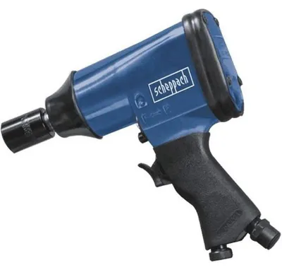 Immagine prodotto di SCHEPPACH 1/2" Pneumatic Impact Wrench Set - 32 Nm - 7.000 rpm (10 sockets. extension. lubricant and oil bottle)