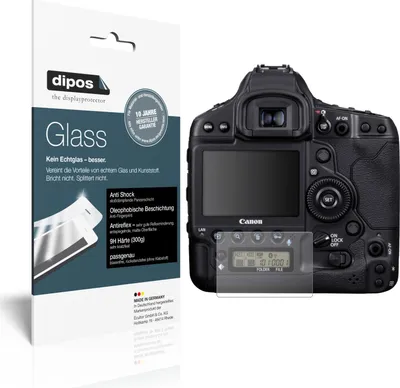 Zdjęcie produktu dla 2x folia ochronna do Canon Eos 1D matt - Anti-Shock 9H folia dipos Szkło plastikowe