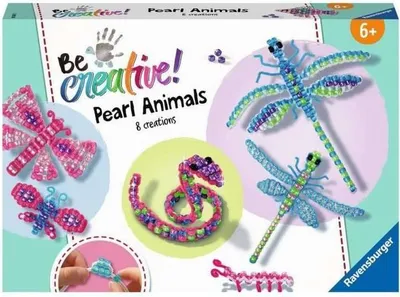 Immagine prodotto di Ravensburger Set per creare animali con perline, multicolore, dai 6 anni in su, creazione di animali