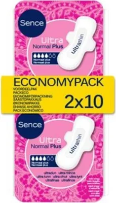 Produktbild von Sence Damenbinden Normal 2x 10 Stück