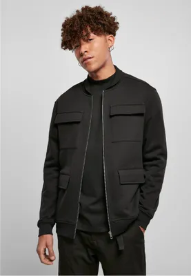 Zdjęcie produktu dla Urban Classics - M65 Sweat Bomber Jacket czarny - S