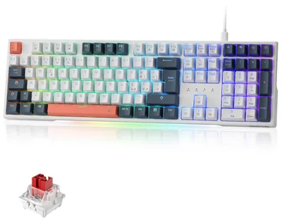 Produktbild von Redragon K668 RGB Gaming-Tastatur, Layout Italiano QWERTY