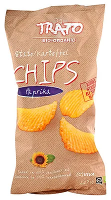 Produktbild von Trafo Wellen-Kartoffelchips Paprika 125g