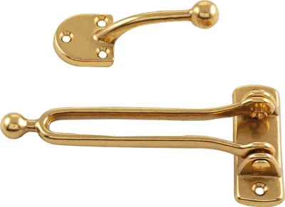 Image de Limiteur de rotation fenetre entrebâilleur, pour portes-fenêtres affleurantes laiton poli