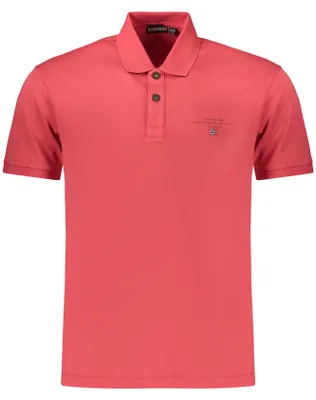 Produktbild von NAPAPIJRI Herren-Poloshirt mit kurzen Ärmeln, Rot