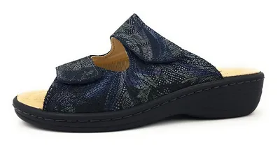 Produktbild von Belvida  Damenschuhe Hausschuhe Pantolette Blau Freizeit, Schuhgröße:39 EU