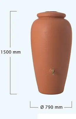 Image de Kit amphore terracotta 500 l - Graf - 995155 -