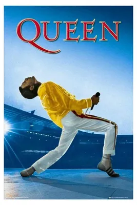 Immagine prodotto di Queen - Maxi-poster "Wembley Crown" PM13346 (91,5 cm x 61 cm) (Pacchetto)