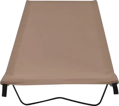 Produktbild von vidaXL Campingbett 180x60x19 cm Oxford-Gewebe und Stahl Taupe